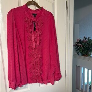 Torrid Pink Blouse